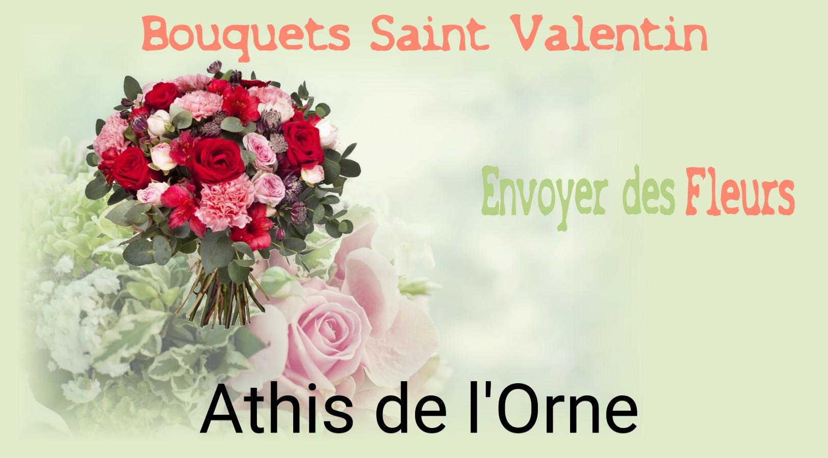 Roses de Saint-Valentin livrées à Athis-de-l'Orne
